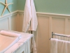 Lovely Coastal Bath Cabinets and Fixtures provide true comfort and relaxation in our Custom Baths from Thornhill Construction. 