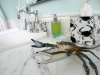 Beautiful countertops and sinks are a key point in our Coastal homes from Thornhill Construction.