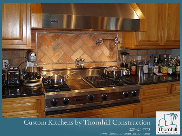 Custom Kitchens by Thornhill Construction offers a great finished quality for couples and families looking to make Coastal Living come to life.