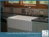 Coastal Countertops and Sinks with beautiful faucets are key to Custom Kitchens by Thornhill Construction.